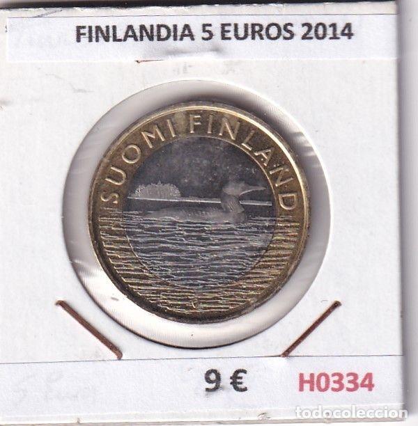 Monedas antiguas de Europa: H0334 MONEDA FINLANDIA 5 EUROS 2014