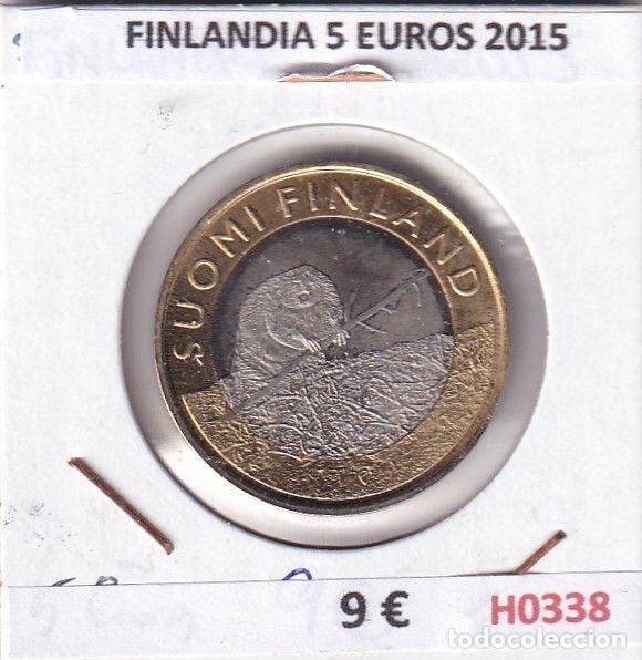 Monedas antiguas de Europa: H0338 MONEDA FINLANDIA 5 EUROS 2015
