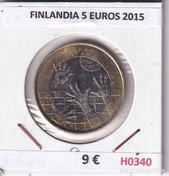 Monedas antiguas de Europa: H0340 MONEDA FINLANDIA 5 EUROS 2015