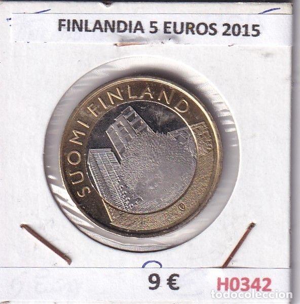 Monedas antiguas de Europa: H0342 MONEDA FINLANDIA 5 EUROS 2015