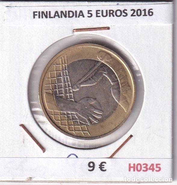 Monedas antiguas de Europa: H0345 MONEDA FINLANDIA 5 EUROS 2016