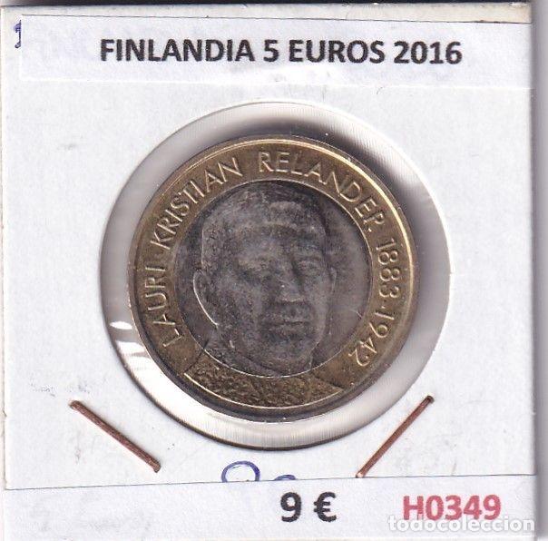 Monedas antiguas de Europa: H0349 MONEDA FINLANDIA 5 EUROS 2016