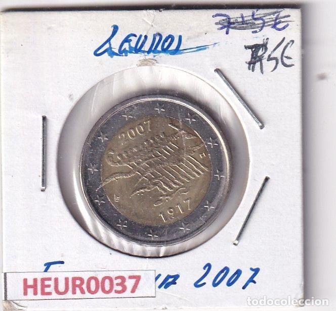 Monedas antiguas de Europa: HEUR0037 MONEDA FINLANDIA 2 EUROS 2007 (Adhesi&oacute;n a la ONU)