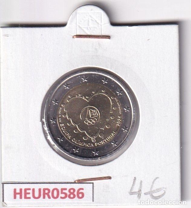 Monedas antiguas de Europa: HEUR0586 MONEDA PORTUGAL 2 EUROS 2024 (Equipo o&iacute;mpico de Portugal)
