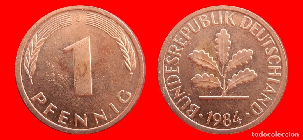 Monedas antiguas de Europa: 1 PFENNIG 1984-J BRD ALEMANIA-154342