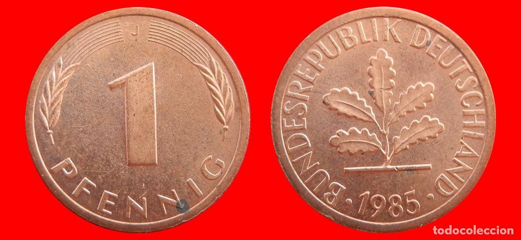 Monedas antiguas de Europa: 1 PFENNIG 1985-J BRD ALEMANIA-154346