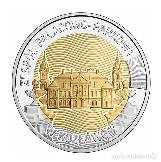 Monedas antiguas de Europa: POLONIA 5 zl. 2026 Palacio y comolejo de parque en Kozł&oacute;wka