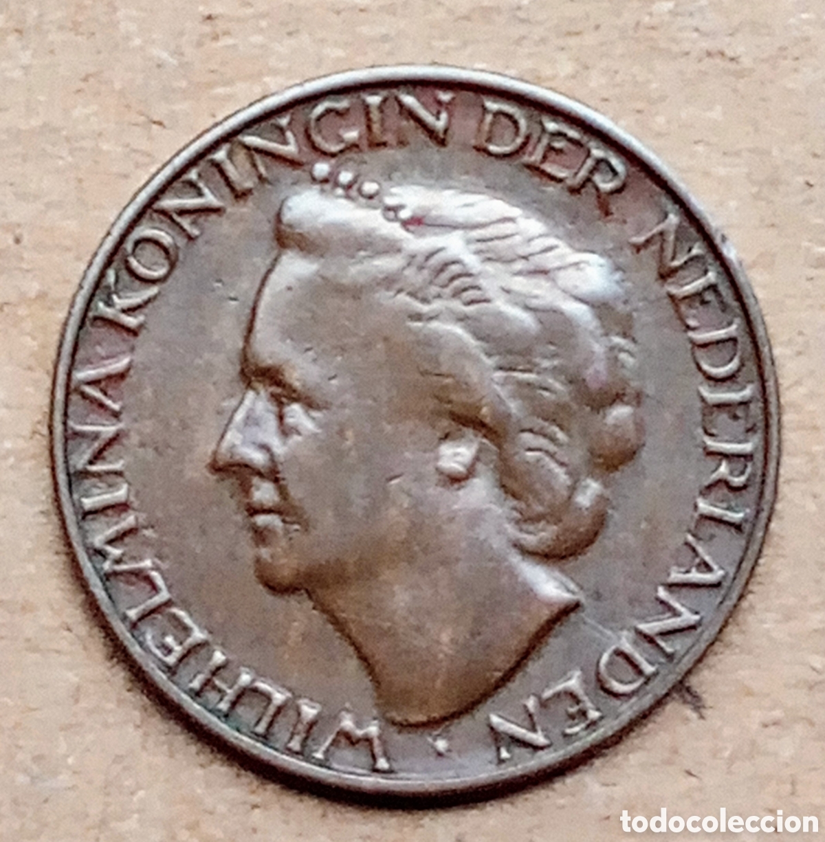 Monedas antiguas de Europa: Pa&iacute;ses Bajos - 1 Cent 1948 - Mbc