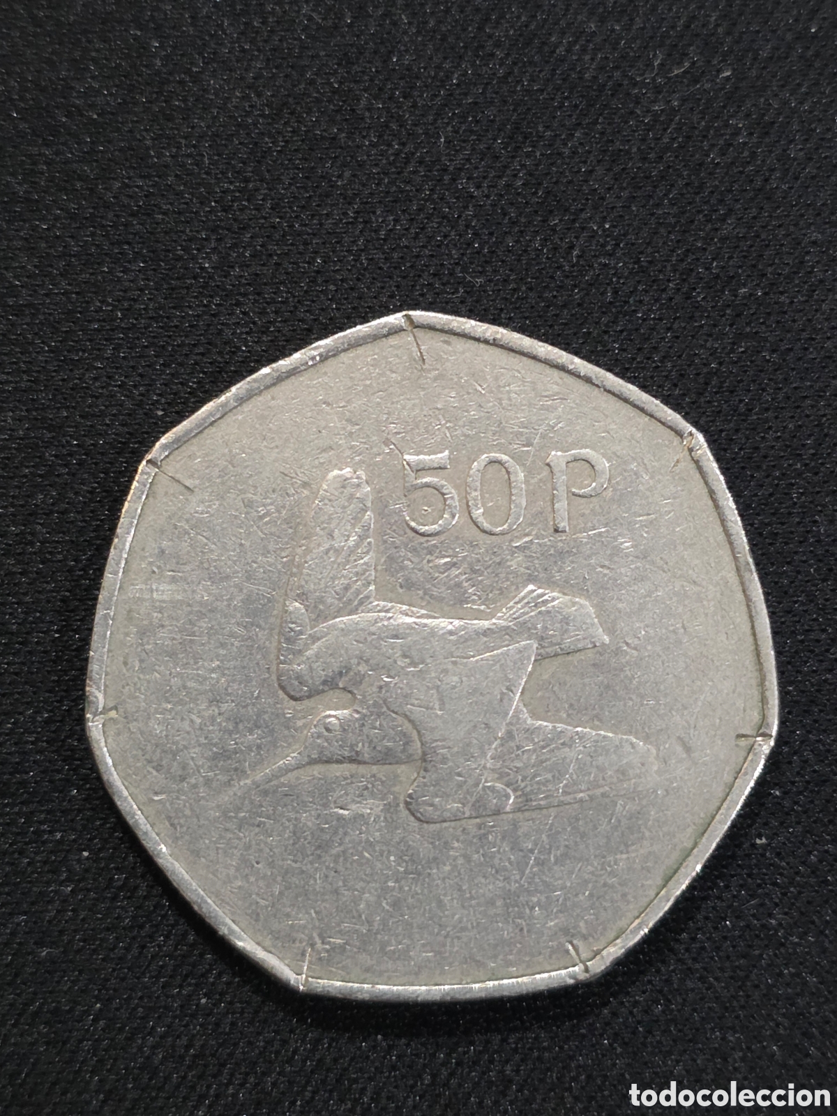 Monedas antiguas de Europa: 50 Peniques 1970 Irlanda - PEDIDO M&Iacute;NIMO 5&euro;