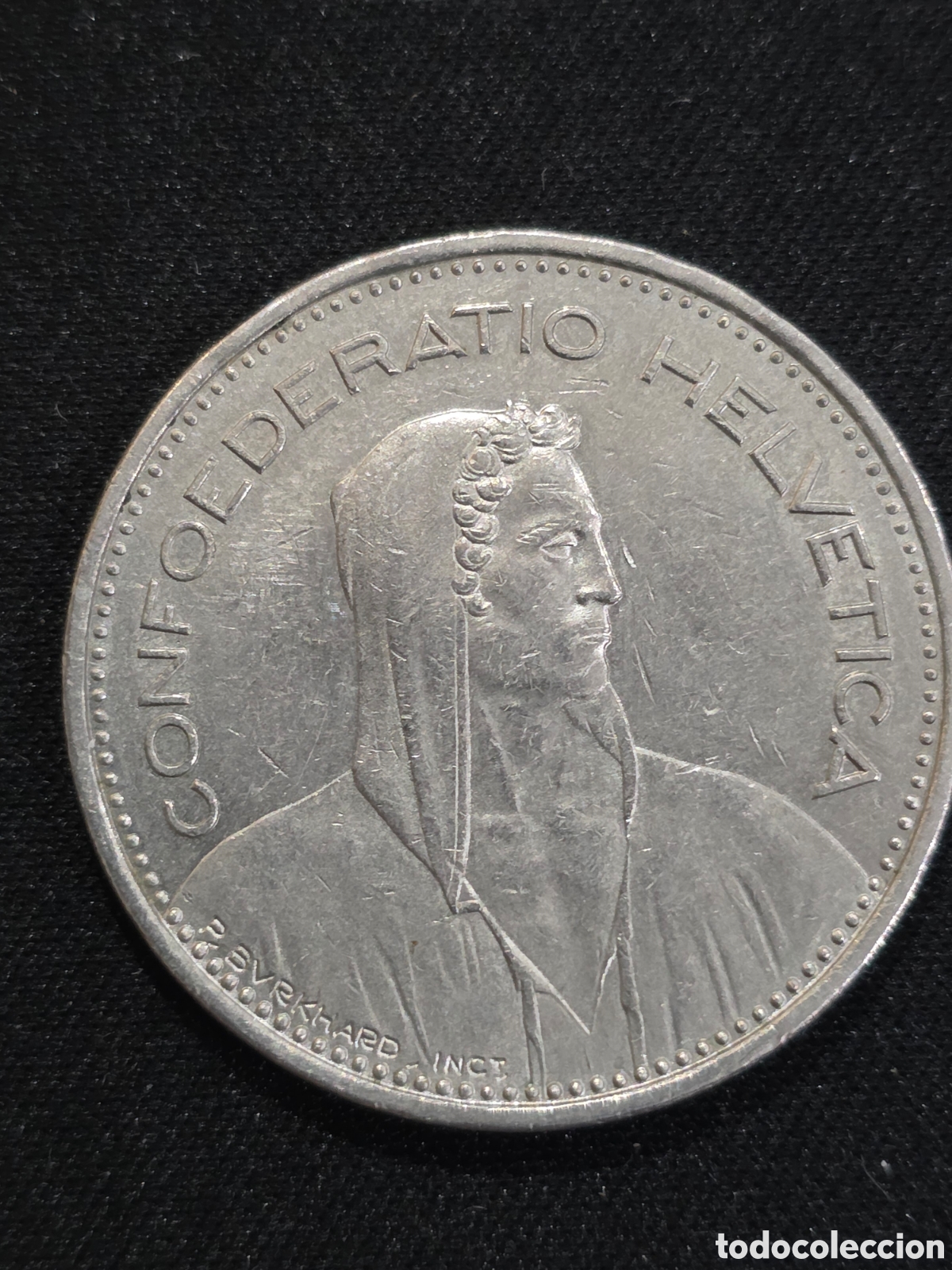 Monedas antiguas de Europa: 5 Francos 1986 B Suiza - PEDIDO M&Iacute;NIMO 5&euro;