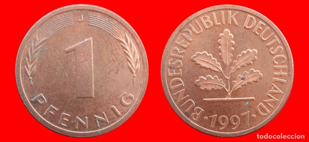 Monedas antiguas de Europa: 1 PFENNIG 1997-J BRD ALEMANIA-154380