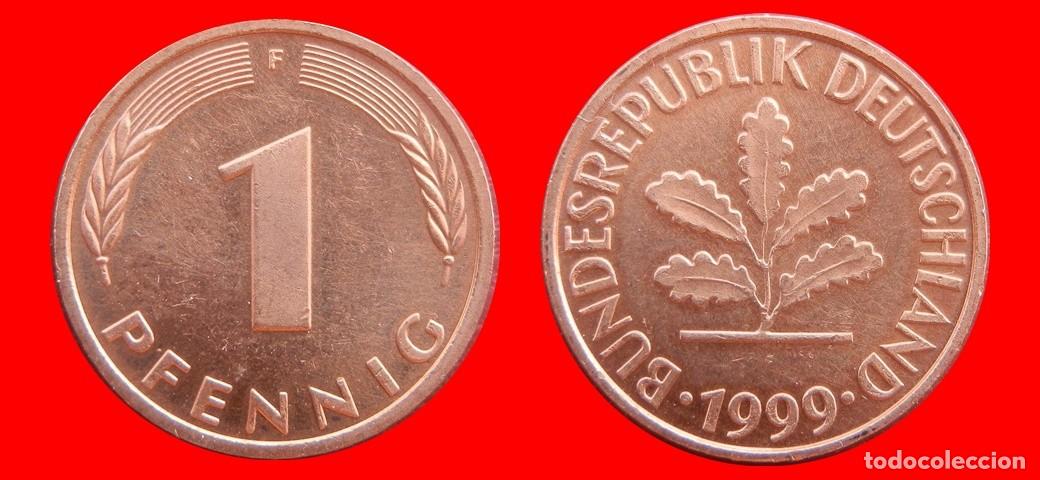 Monedas antiguas de Europa: 1 PFENNIG 1999-F BRD ALEMANIA-154382