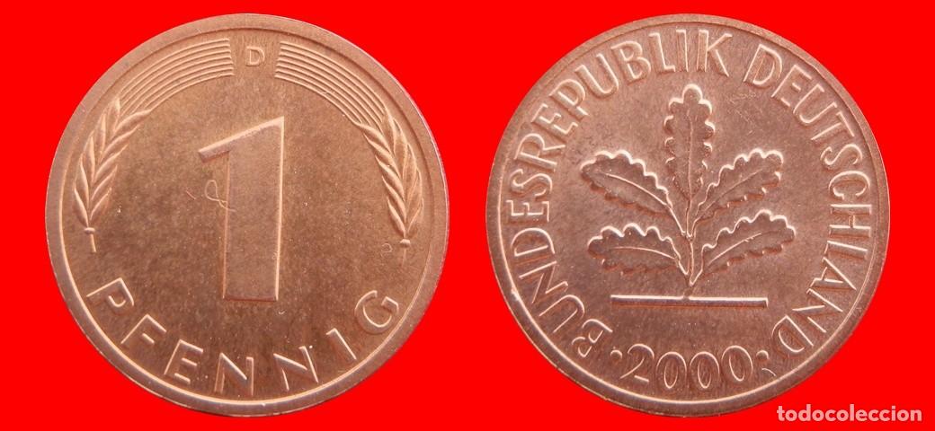 Monedas antiguas de Europa: 1 PFENNIG 2000-D BRD ALEMANIA-154383