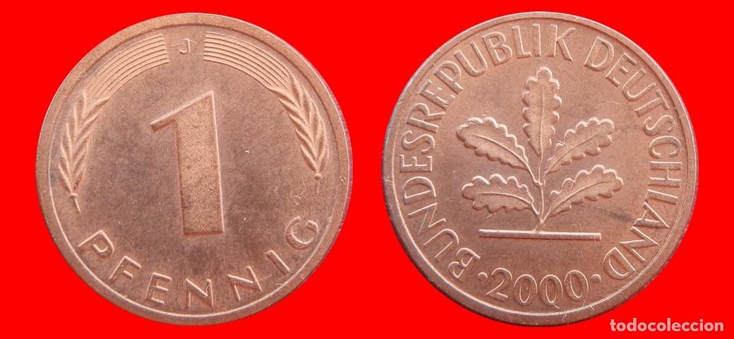 Monedas antiguas de Europa: 1 PFENNIG 2000-J BRD ALEMANIA-154385
