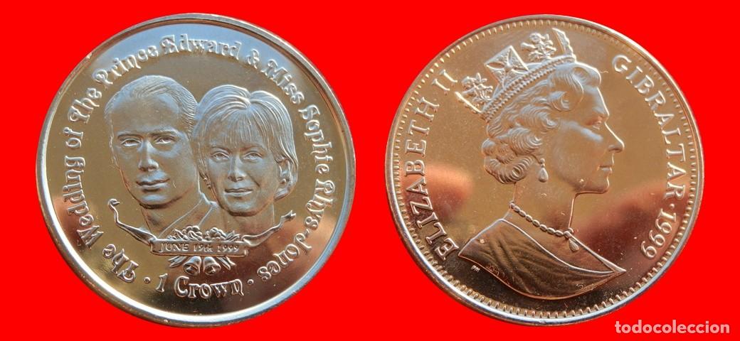 Monedas antiguas de Europa: 1 CORONA 1999 GIBRALTAR-9604SC