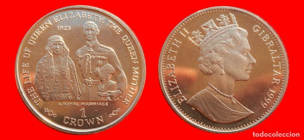 Monedas antiguas de Europa: 1 CORONA 1999 GIBRALTAR-9605SC