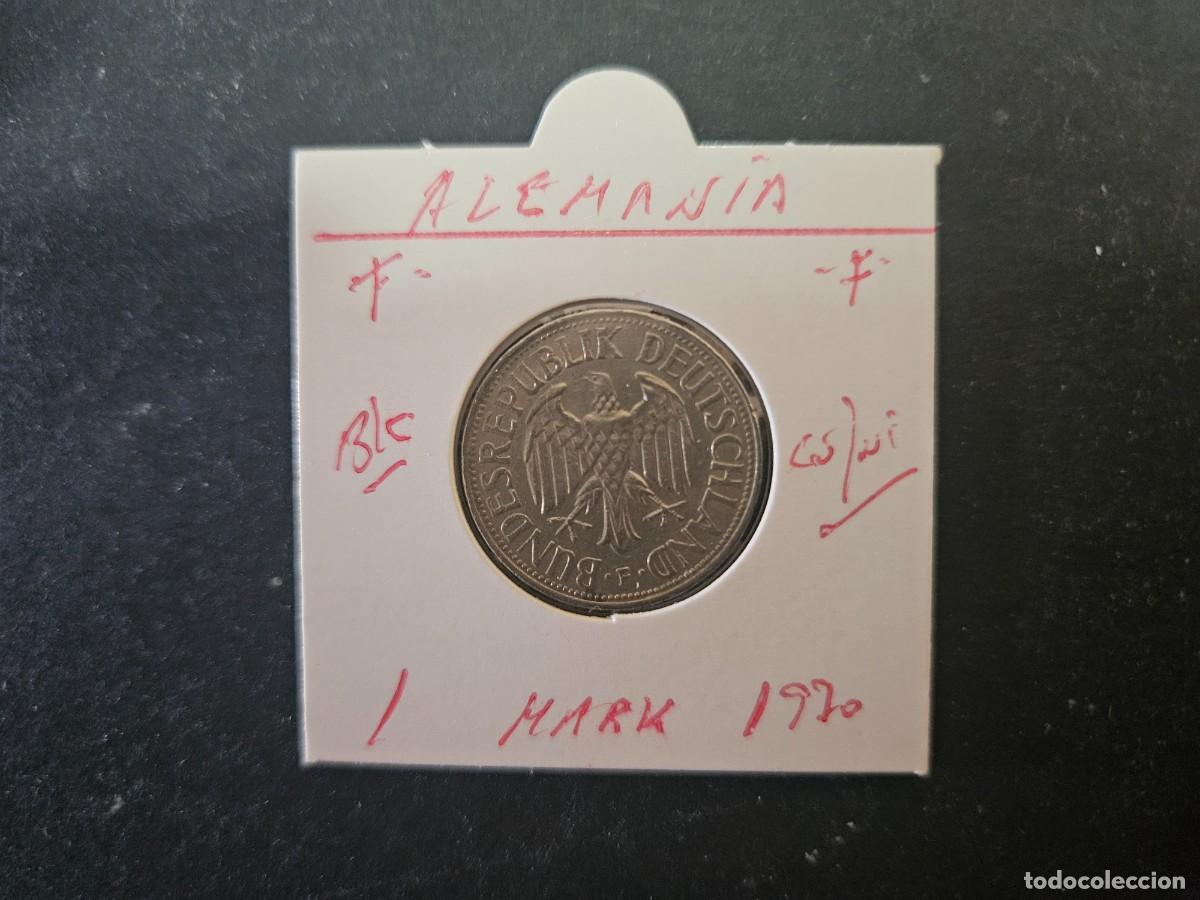 Monedas antiguas de Europa: ALEMANIA 1 MARK 1970 BC KM=110 (CUPRONIQUEL)) CECA &rdquo;F&rdquo;