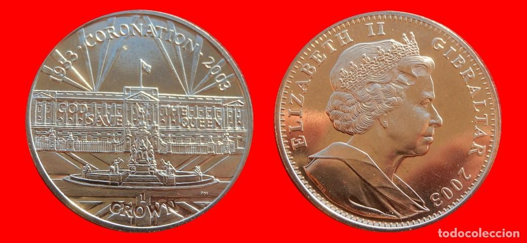 Monedas antiguas de Europa: 1 CORONA 2003 GIBRALTAR-9610SC