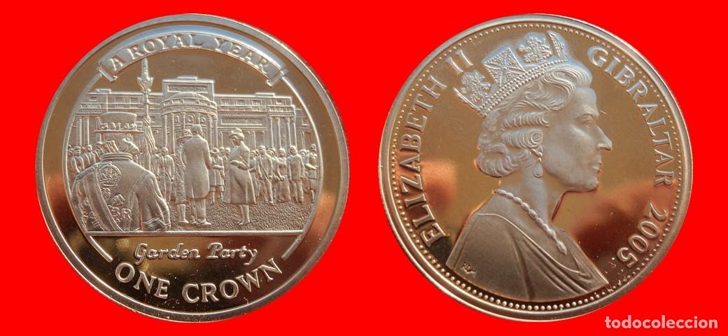 Monedas antiguas de Europa: 1 CORONA 2005 GIBRALTAR-9611SC