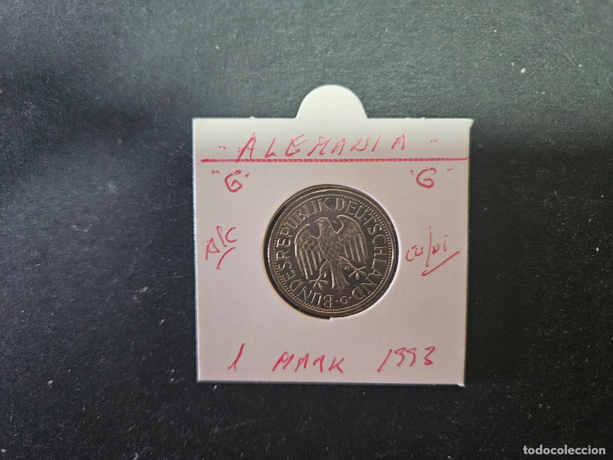 Monedas antiguas de Europa: ALEMANIA 1 MARK 1973 BC KM=110 (CUPRONIQUEL)) CECA &rdquo;G&rdquo;