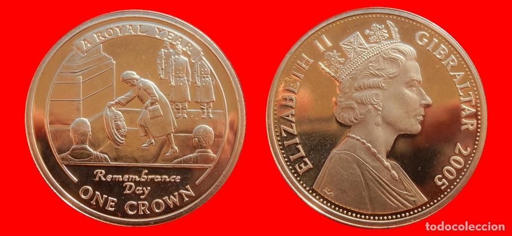 Monedas antiguas de Europa: 1 CORONA 2005 SIN CIRCULAR GIBRALTAR-9613SC