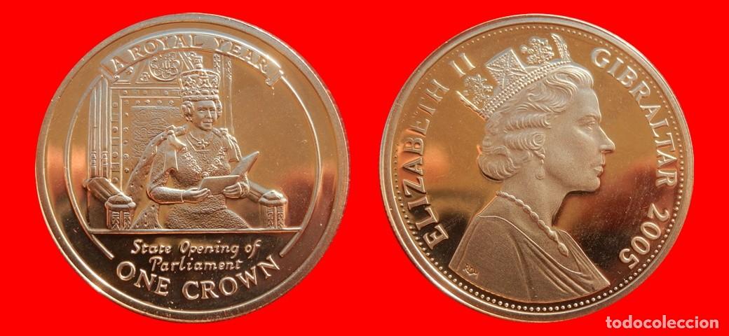 Monedas antiguas de Europa: 1 CORONA 2005 SIN CIRCULAR GIBRALTAR-9615SC