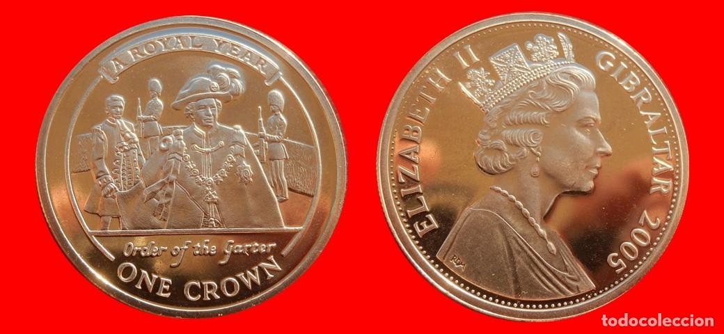 Monedas antiguas de Europa: 1 CORONA 2005 SIN CIRCULAR GIBRALTAR-9616SC