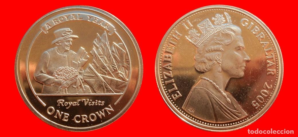 Monedas antiguas de Europa: 1 CORONA 2005 SIN CIRCULAR GIBRALTAR-9617SC