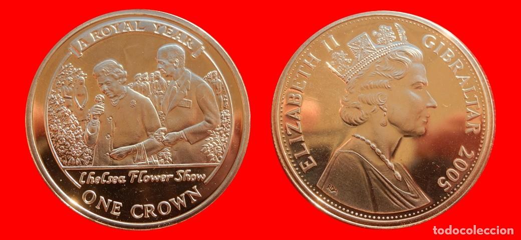 Monedas antiguas de Europa: 1 CORONA 2005 SIN CIRCULAR GIBRALTAR-9618SC