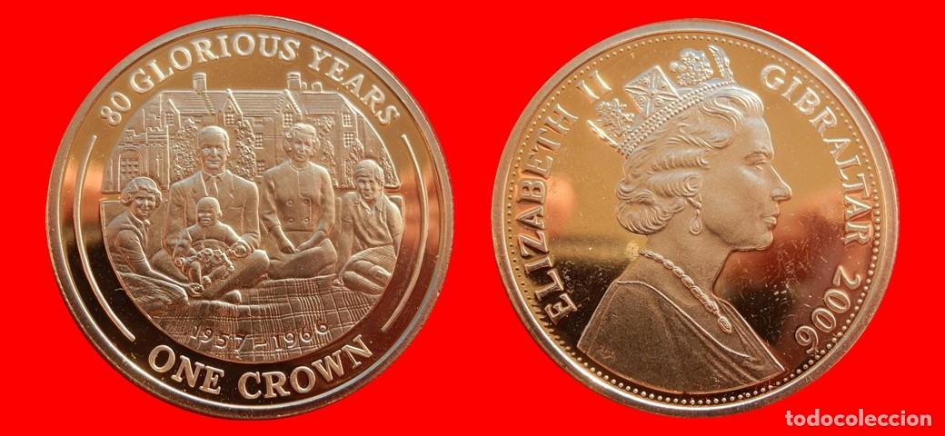 Monedas antiguas de Europa: 1 CORONA 2006 SIN CIRCULAR GIBRALTAR-9619SC