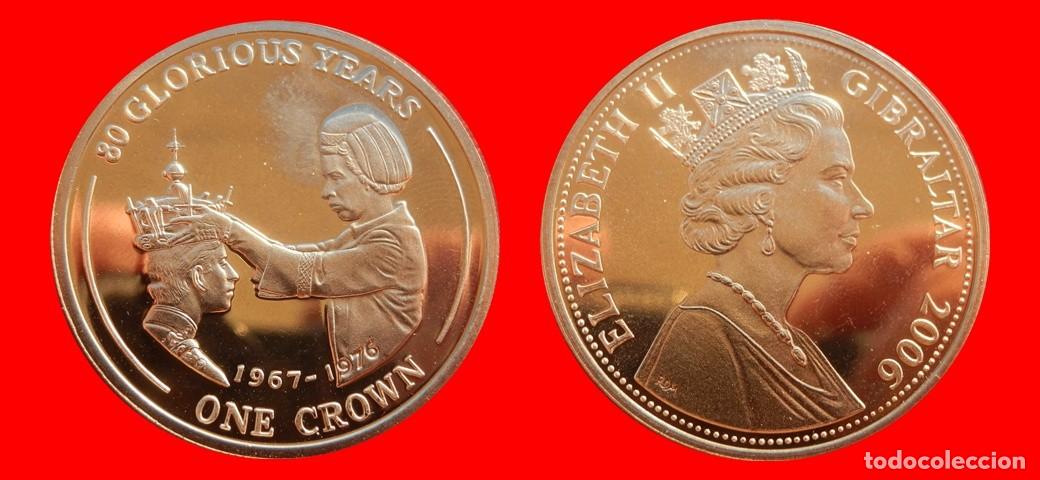 Monedas antiguas de Europa: 1 CORONA 2006 SIN CIRCULAR GIBRALTAR-9621SC