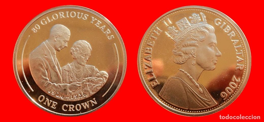 Monedas antiguas de Europa: 1 CORONA 2006 SIN CIRCULAR GIBRALTAR-9622SC