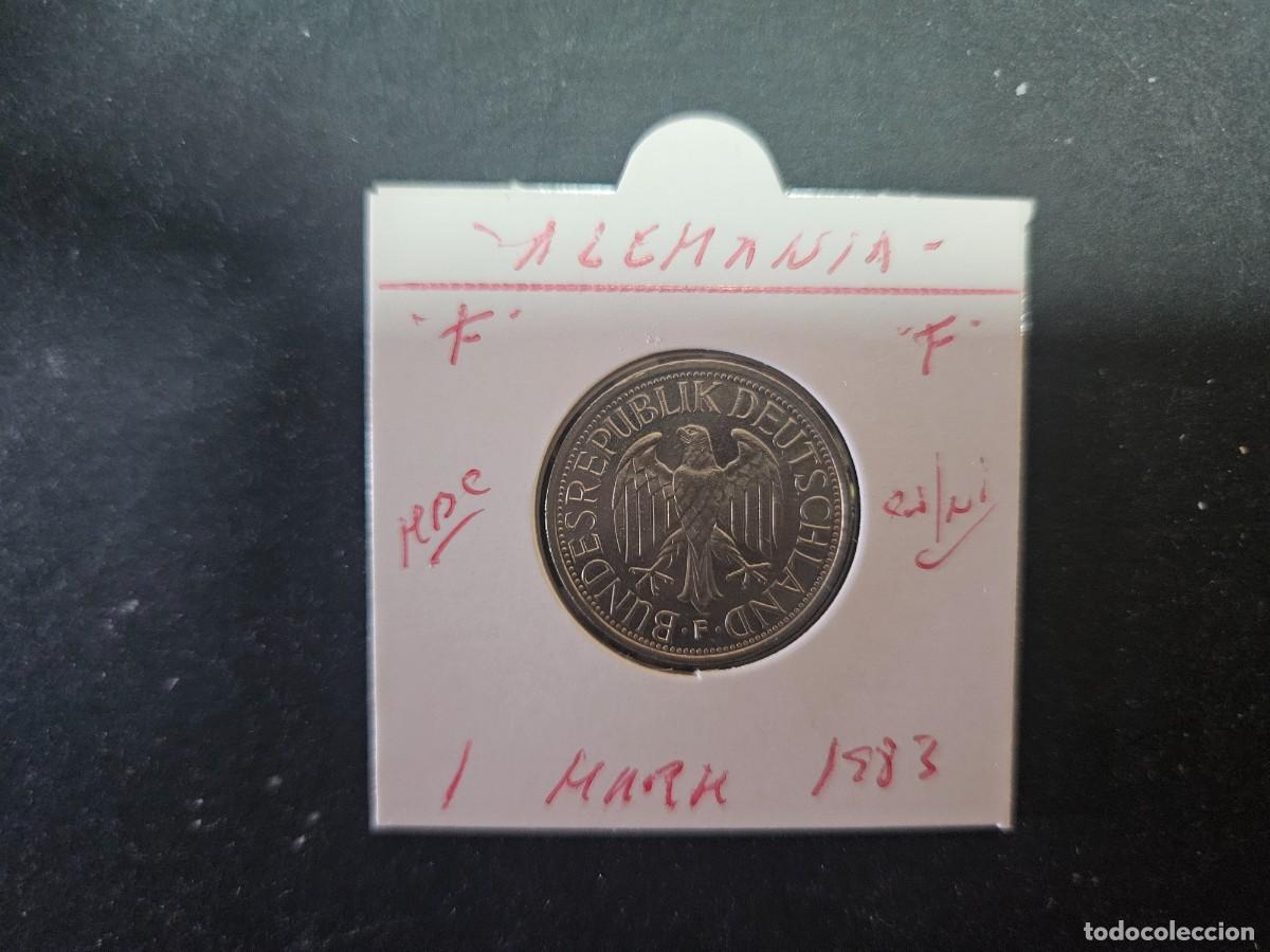 Monedas antiguas de Europa: ALEMANIA 1 MARK 1982 BC KM=110 (CUPRONIQUEL)) CECA &rdquo;F&rdquo;