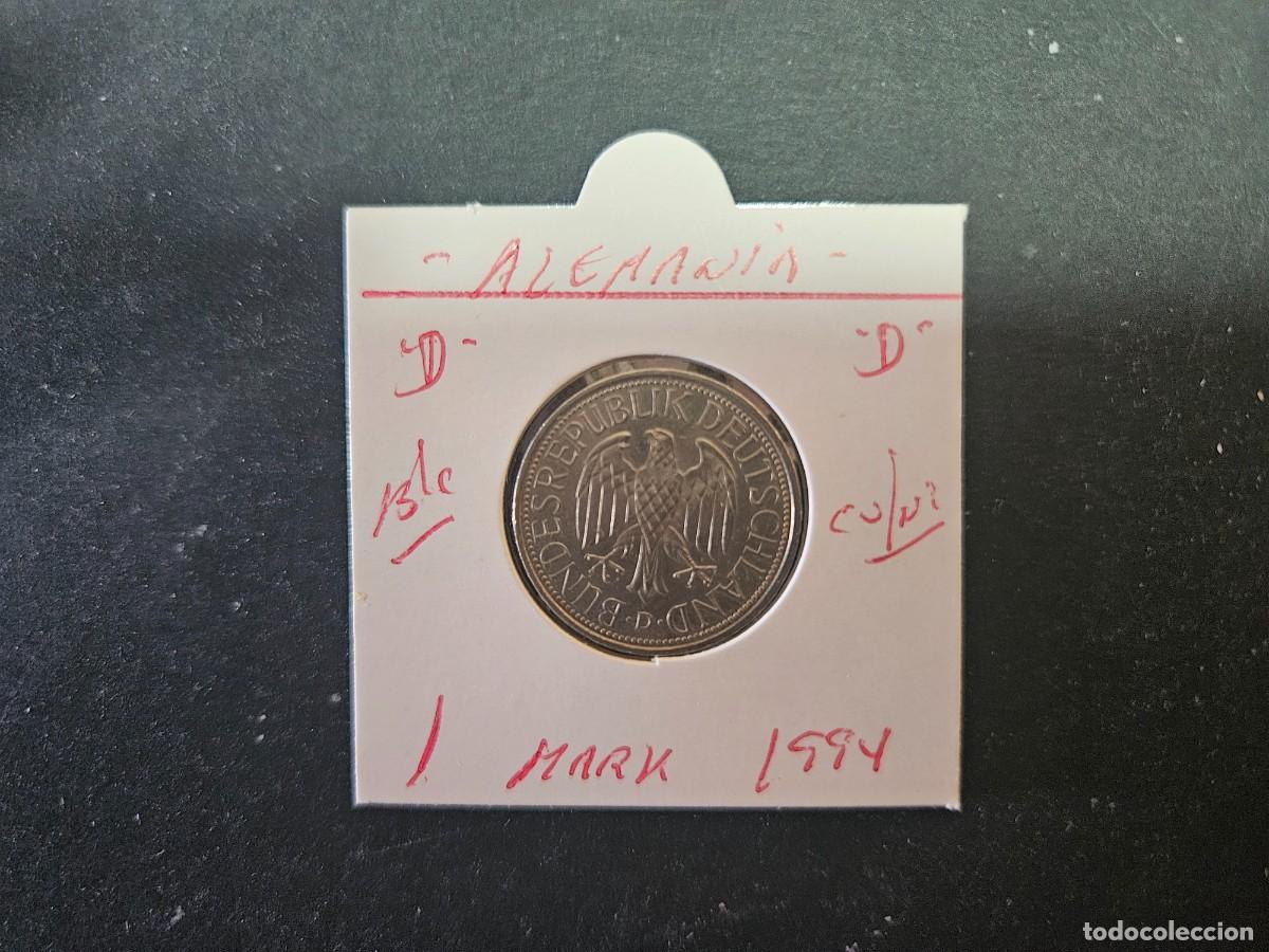 Monedas antiguas de Europa: ALEMANIA 1 MARK 1994 BC KM=110 (CUPRONIQUEL)) CECA &rdquo;D&rdquo;