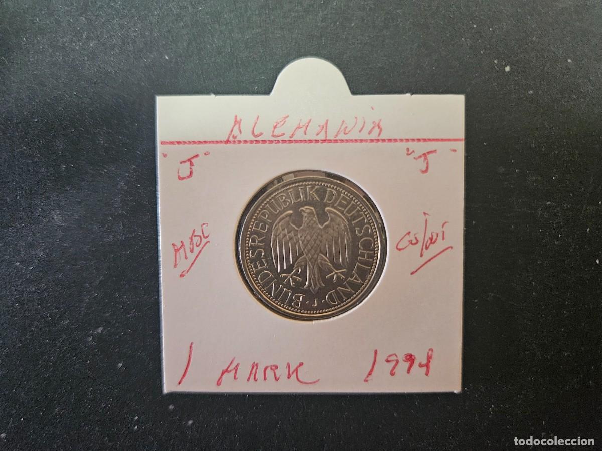 Monedas antiguas de Europa: ALEMANIA 1 MARK 1994 BC KM=110 (CUPRONIQUEL)) CECA &rdquo;J&rdquo;