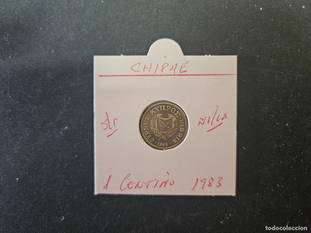 Monedas antiguas de Europa: CHIPRE 1 CENTIMO 1983 S/C KM=53.1 (NIQUEL-LAT&Oacute;N)