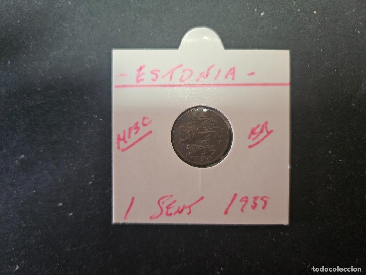 Monedas antiguas de Europa: ESTONIA 1 SENT 1939 MBC KM=10 (BRONCE)