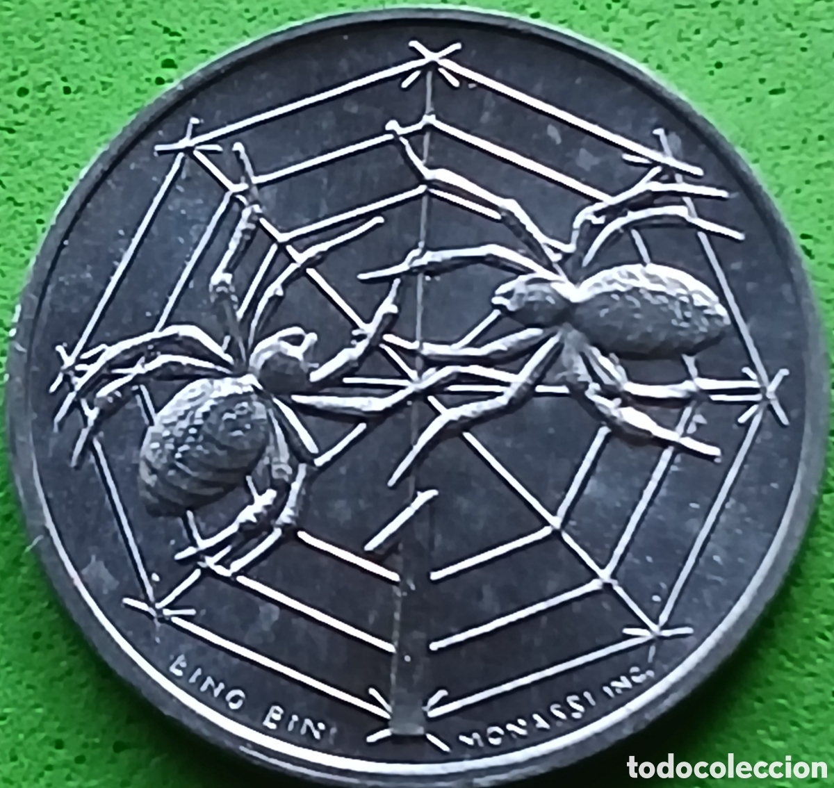 Monedas antiguas de Europa: San Marino 1 lira 1975 km#40 Amor universo animal