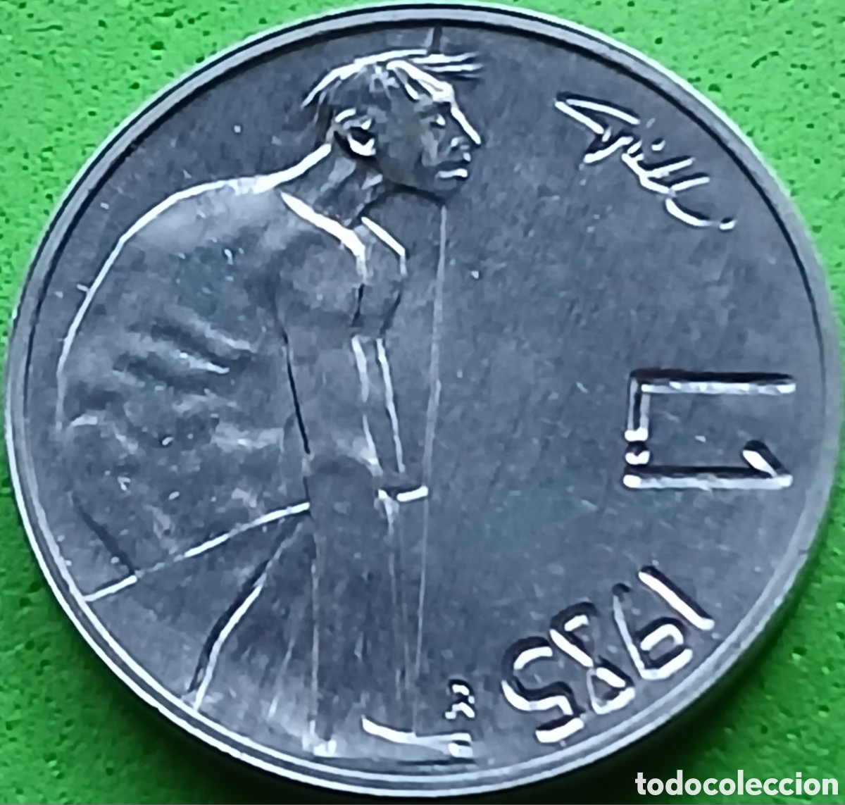 Monedas antiguas de Europa: San Marino 1 lira 1985 km#173 Lucha contra las drogas