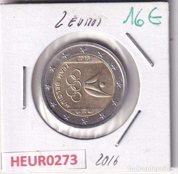 Monedas antiguas de Europa: HEUR0273 MONEDA BELGICA 2 EUROS 2016 (Olimpiada de R&iacute;o 2016)