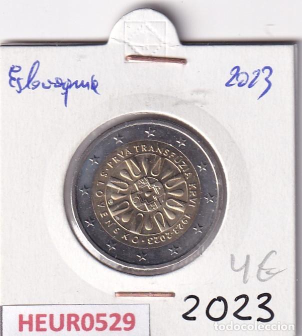 Monedas antiguas de Europa: HEUR0529 MONEDA ESLOVAQUIA 2 EUROS 2023 (Transfusi&oacute;n de sangre)