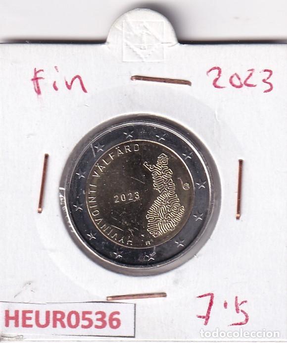 Monedas antiguas de Europa: HEUR0536 MONEDA FINLANDIA 2 EUROS 2023 (Servicios sociosanitarios)
