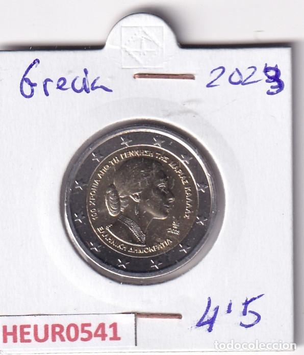 Monedas antiguas de Europa: HEUR0541 MONEDA GRECIA 2 EUROS 2023 (Mar&iacute;a Callas)