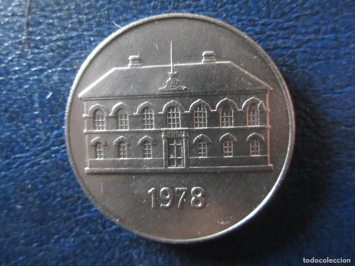 Monedas antiguas de Europa: Islandia 50 Coronas 1978