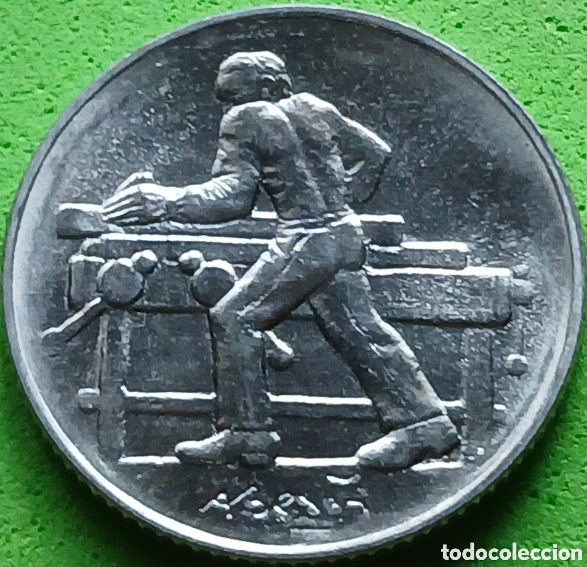 Monedas antiguas de Europa: San Marino 2 liras 1978 km#77 El trabajo