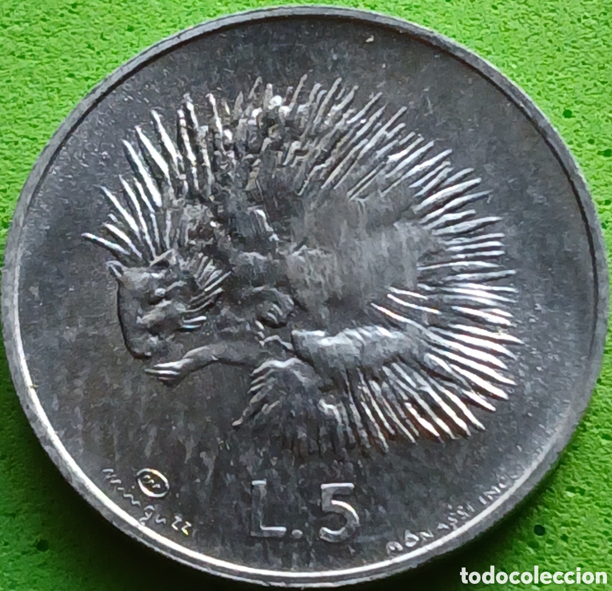 Monedas antiguas de Europa: San Marino 5 liras 1974 km#32