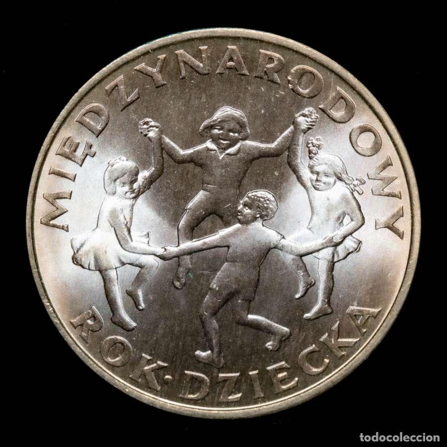 Monedas antiguas de Europa: Polonia - 20 Złotych 1979 - A&ntilde;o Internacional de los ni&ntilde;os