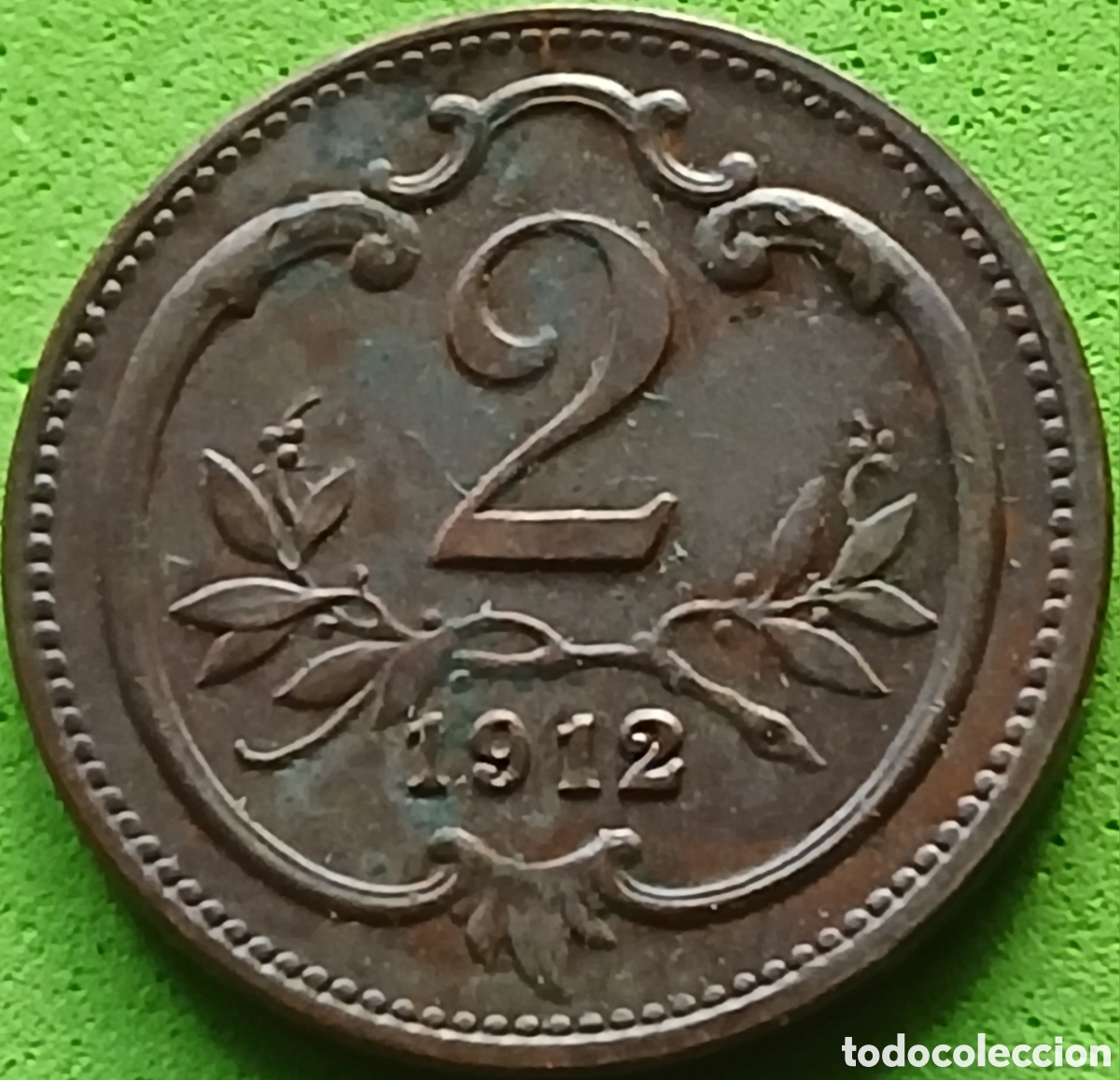 Monedas antiguas de Europa: Austria 2 hellers 1912 km#2801