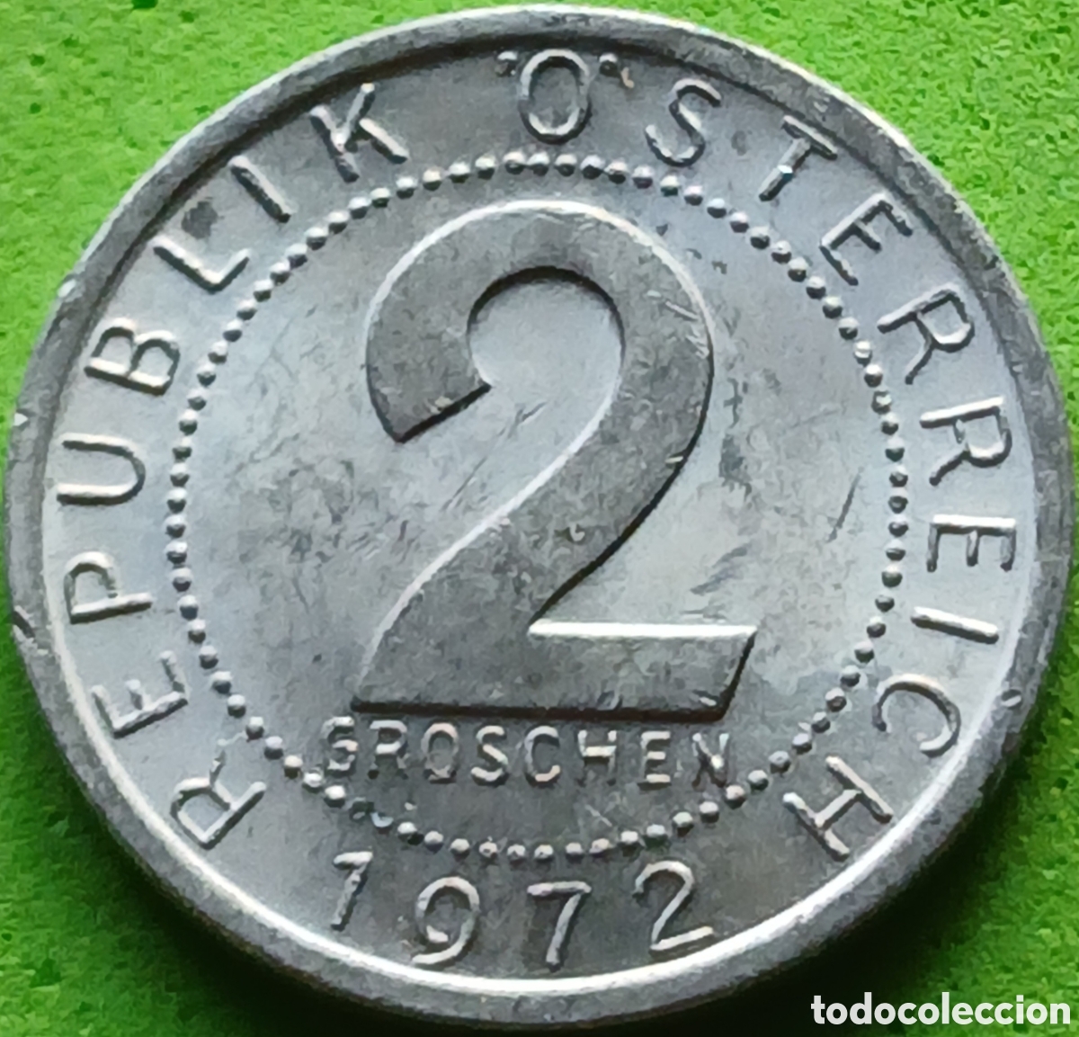 Monedas antiguas de Europa: Austria 2 groschen 1972 km#2876