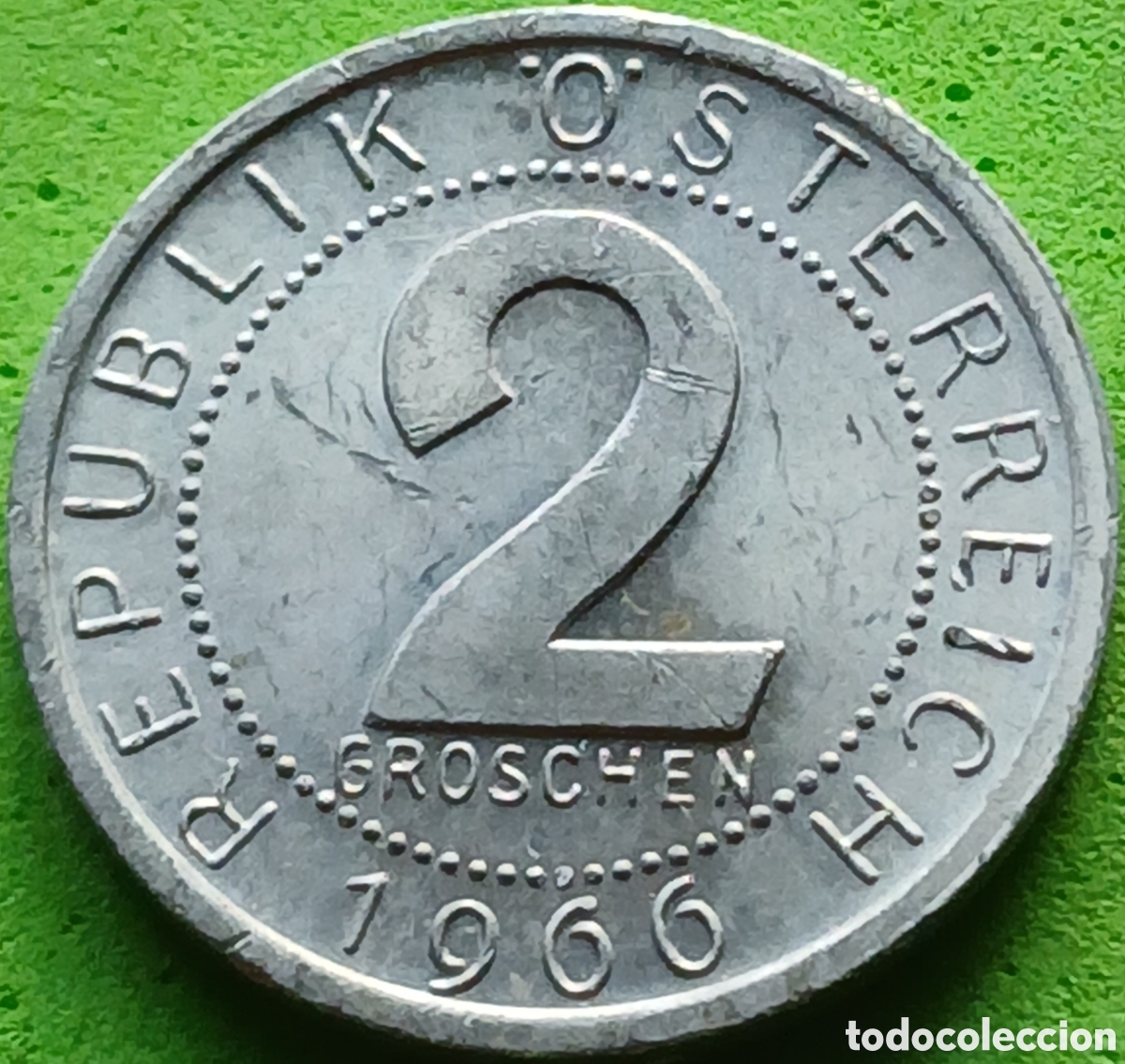 Monedas antiguas de Europa: Austria 2 groschen 1966 km#2876